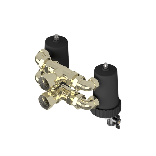 Immagine di Foridra Filtro defangatore magnetico a pulizia semiautomatica con attacchi da 1" 1/2, idoneo per caldaie e pompe di calore, per impianti da 600 l IDRAMAGXD