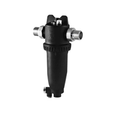 Immagine di RBM MP1 filtro defangatore magnetico autopulente per pompe di calore, completo di dispositivo di intercettazione integrato e rubinetto a sfera di scarico 36990600