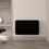 Immagine di Irsap RELAX HYBRID ORIZZONTALE radiatore H.65 L.112 P.10.7 cm, allacciamento sinistro, senza led, colore nero satinato finitura ruvido Cod.30 REHM112A30ILRHNN