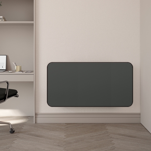 Immagine di Irsap RELAX HYBRID ORIZZONTALE radiatore H.65 L.132 P.10.7 cm, allacciamento sinistro, senza led, colore grigio medio finitura ruvido Cod.4D REHM132A4DIRLHNN01