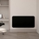 Immagine di Irsap RELAX HYBRID ORIZZONTALE radiatore H.65 L.132 P.10.7 cm, allacciamento sinistro, senza led, colore nero satinato finitura ruvido Cod.30 REHM132A30IRLHNN01