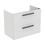 Immagine di Ideal Standard I.LIFE A mobile sottolavabo sospeso L.80 H.63 P.44 cm, con 2 cassetti esterni, interno colore antracite, esterno colore bianco finitura opaco T5256DU