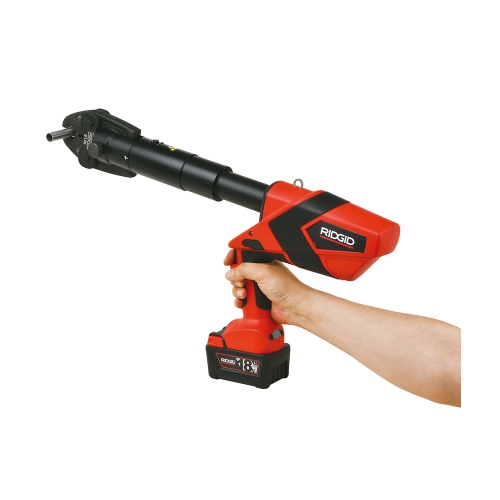 Immagine di Ridgid RP 352-XL kit pressatrice con cassetta di trasporto, batteria da 18 V 5,0 Ah e caricabatterie rapido, con attuatore 32 kN-XL 75803