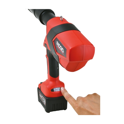 Immagine di Ridgid RP 352-XL kit pressatrice con cassetta di trasporto, batteria da 18 V 5,0 Ah e caricabatterie rapido, con attuatore 32 kN-XL 75803