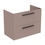 Immagine di Ideal Standard I.LIFE A mobile sottolavabo sospeso L.80 H.63 P.44 cm, con 2 cassetti esterni, interno colore antracite, esterno colore greige finitura opaco T5256NH