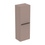 Immagine di Ideal Standard I.LIFE A mobile a colonna L.40 H.120 P.30 cm, anta a chiusura ammortizzata reversibile, con 3 ripiani interni, colore greige finitura opaco T5261NH