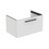 Immagine di Ideal Standard I.LIFE B mobile sottolavabo L.80 H.44 P.50.5 cm, con un cassetto esterno, interno colore antracite, colore bianco finitura opaco T5271DU