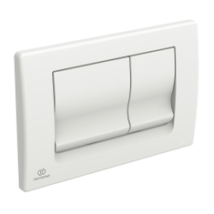 Immagine di Ideal Standard SOLEA placca di comando per azionamento risciacquo cassette Prosys, colore bianco R0108AC