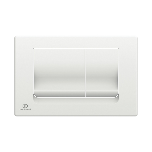 Immagine di Ideal Standard SOLEA placca di comando per azionamento risciacquo cassette Prosys, colore bianco R0108AC