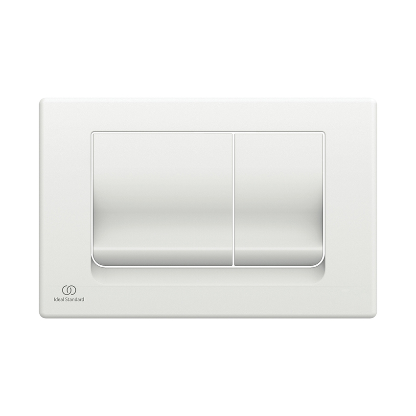 Immagine di Ideal Standard SOLEA placca di comando per azionamento risciacquo cassette Prosys, colore bianco R0108AC
