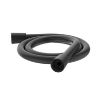 Immagine di Ideal Standard IDEALRAIN tubo flessibile liscio L.175 cm, con sistema antitorsione, colore nero seta finitura opaco BE175XG