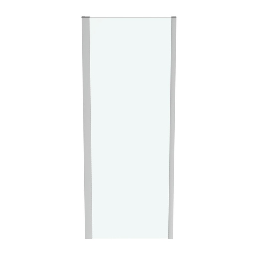 Immagine di Ideal Standard I.LIFE laterale fisso L.82 H.201 P.5 cm, vetro temperato trasparente, profilo finitura brill lucido T4863EO
