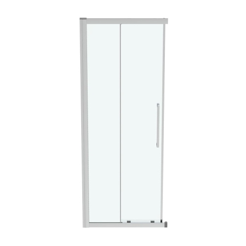 Immagine di Ideal Standard soluzione bagno completo, sanitari sospesi, lavabo con mobile 80 cm, doccia rettangolare 120x80 cm, colore bianco, rubinetteria finitura cromo SING11