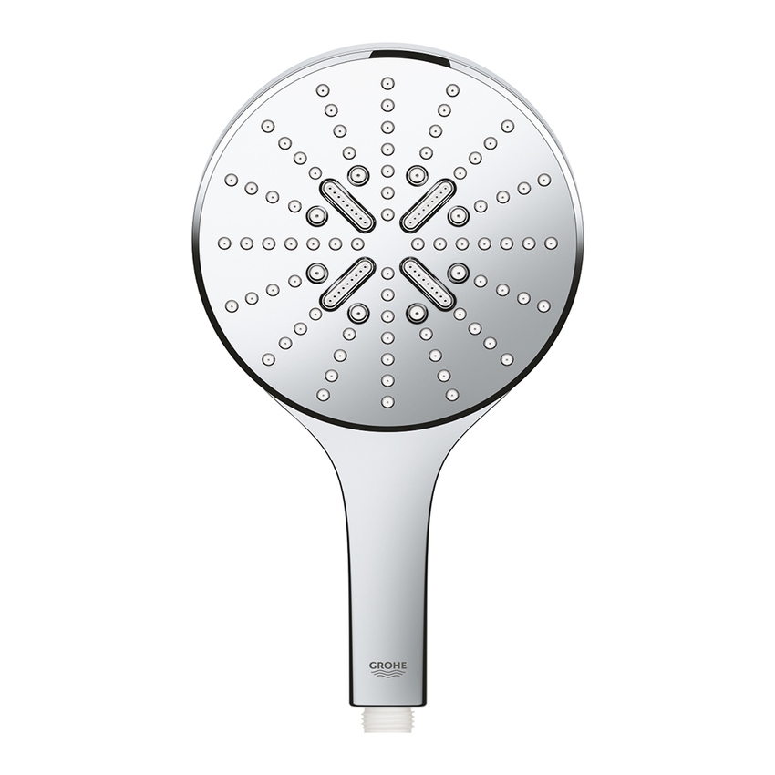 Immagine di Grohe RAINSHOWER SMARTACTIVE 150 manopola per doccia a 3 getti, finitura cromo 26590000