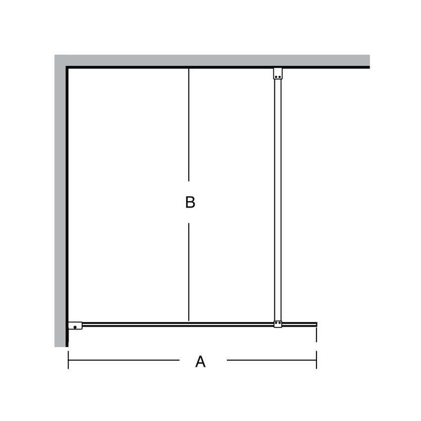 Immagine di Ideal Standard soluzione bagno completo, sanitari sospesi, lavabo con mobile 60 cm, doccia rettangolare 100x90 cm, colore bianco finitura lucido, rubinetteria finitura oro SING2