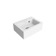 Immagine di Flaminia ACQUABABY lavamani da appoggio o sospeso 38.5 cm, colore bianco finitura lucido 5088