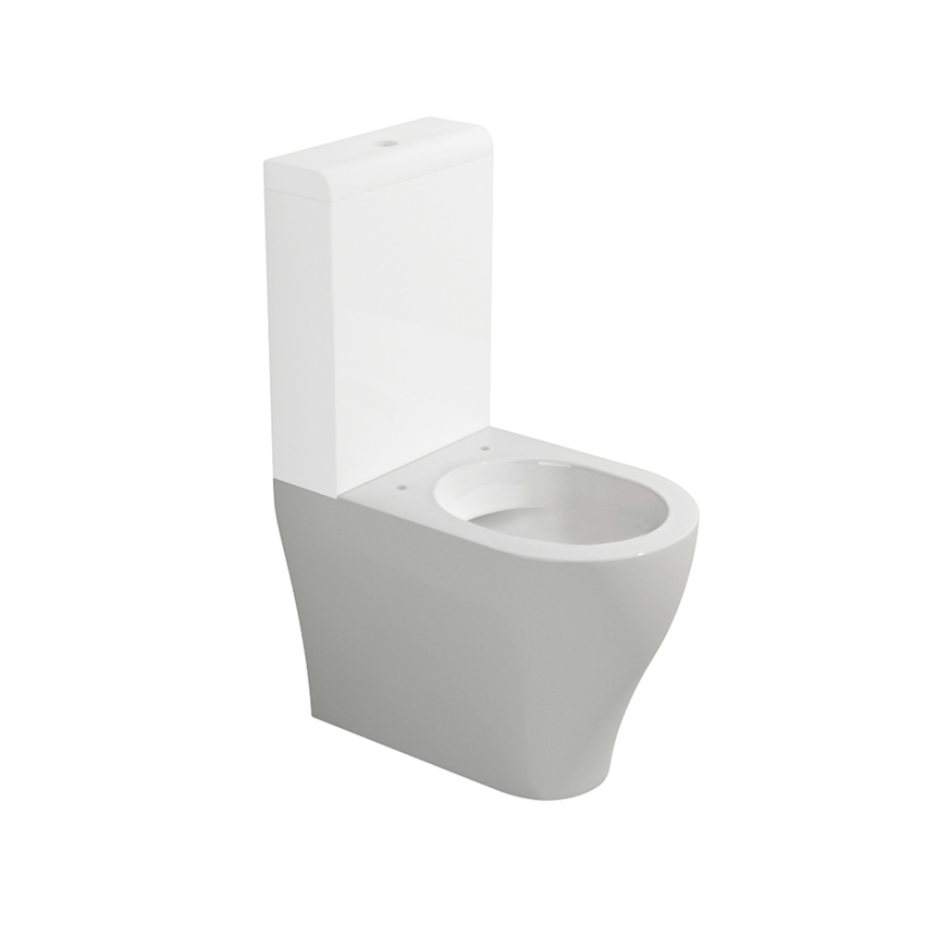 Immagine di Flaminia APP PLUS vaso monoblocco, con sistema goclean®, senza sedile, colore bianco finitura lucido AP116RG