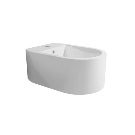 Immagine di Flaminia ASTRA bidet sospeso monoforo, con troppopieno, colore bianco AS218