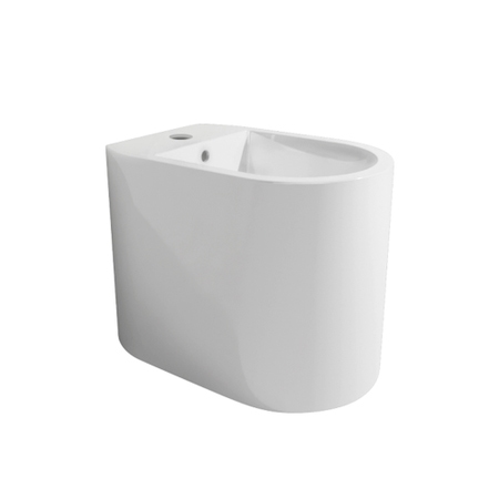 Immagine di Flaminia ASTRA bidet back to wall, monoforo, con troppopieno, colore bianco AS217