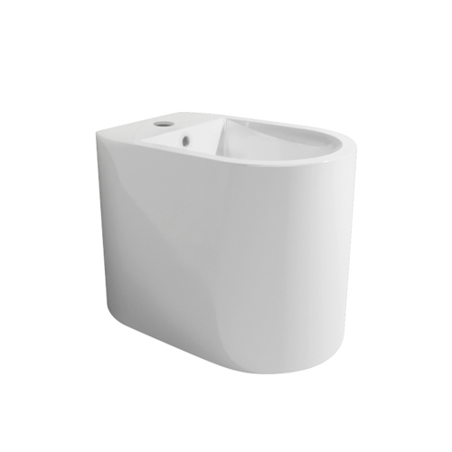 Immagine di Flaminia ASTRA bidet back to wall, monoforo, con troppopieno, colore bianco AS217