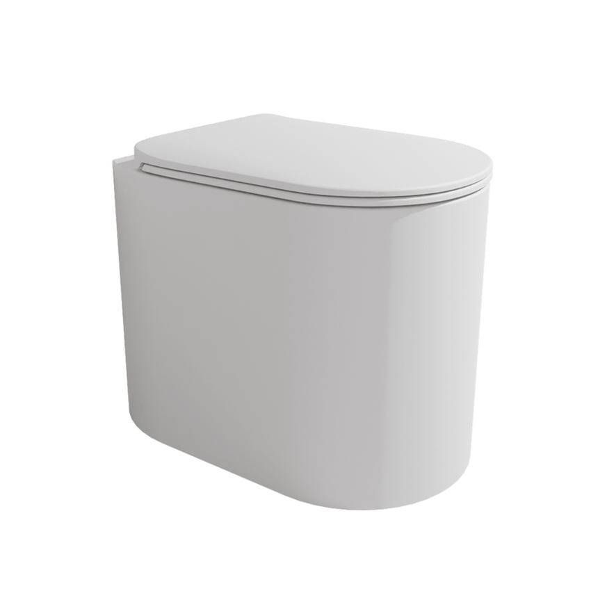 Immagine di Flaminia ASTRA vaso back to wall Plus, con sistema goclean®, senza sedile, colore bianco latte finitura opaco AS117RGLAT