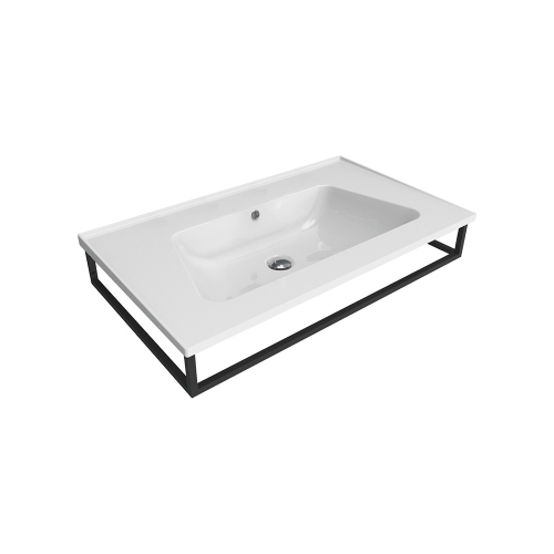 Immagine di Flaminia BLOOM struttura sospesa in metallo per consolle bloom 85, finitura cromo BM85S