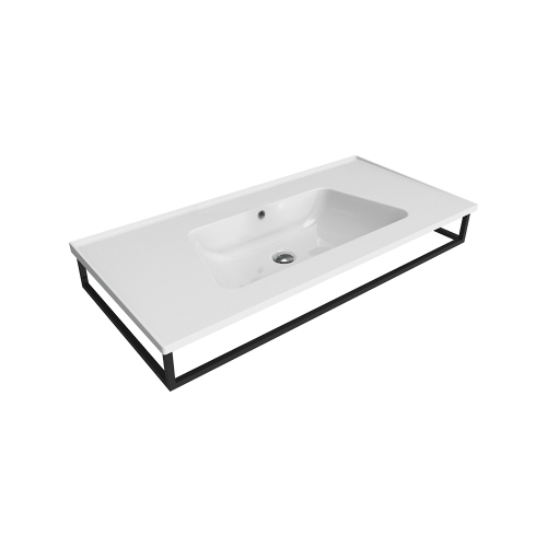 Immagine di Flaminia BLOOM struttura sospesa in metallo per consolle bloom 105, finitura cromo BM105S