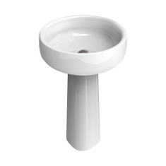 Immagine di Flaminia BONOLA colonna in ceramica per lavabi Bonola, colore bianco finitura lucido BN50C
