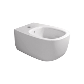 Immagine di Flaminia BONOLA bidet sospeso monoforo, con troppopieno, colore bianco finitura lucido BN218