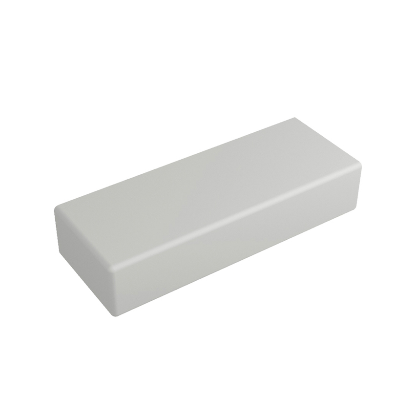 Immagine di Flaminia BRICK mensola in ceramica 53 cm, colore bianco latte finitura opaco 5090LAT