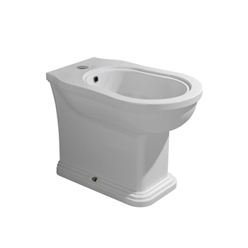 Flaminia EFI set sanitari sospesi, vaso e coprivaso con discesa rallentata,  bidet monoforo con troppopieno, colore bianco finitura lucido  EF118+EF218+23/CR