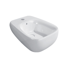 Immagine di Flaminia FLUO bidet sospeso monoforo, con troppopieno, colore bianco finitura lucido FU218