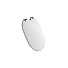 Immagine di Flaminia KEY copri-orinatoio in legno e poliestere, colore bianco finitura lucido KY29CW01