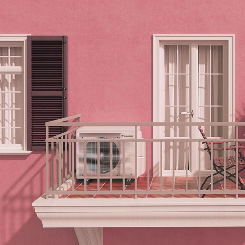 Immagine di Daikin STYLISH R32 Climatizzatore a parete dual split inverter Wi-Fi bianco | unità esterna 5 kW unità interne 12000+18000 BTU 3MXM52A9+FTXA[35|50]AW