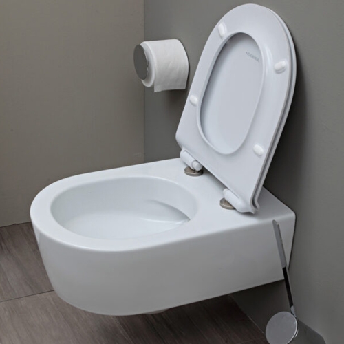 Immagine di Flaminia LINK vaso sospeso con sistema goclean®, senza sedile, colore bianco finitura lucido 5051/WCG