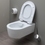 Immagine di Flaminia LINK vaso sospeso con sistema goclean® ed erogatore bidet, senza sedile, colore bianco finitura lucido 5051/WCG-ERWCB