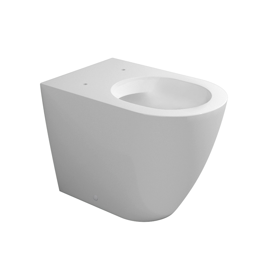 Immagine di Flaminia LINK vaso back to wall con sistema goclean®, scarico S/P, senza sedile, colore bianco finitura lucido LK117G