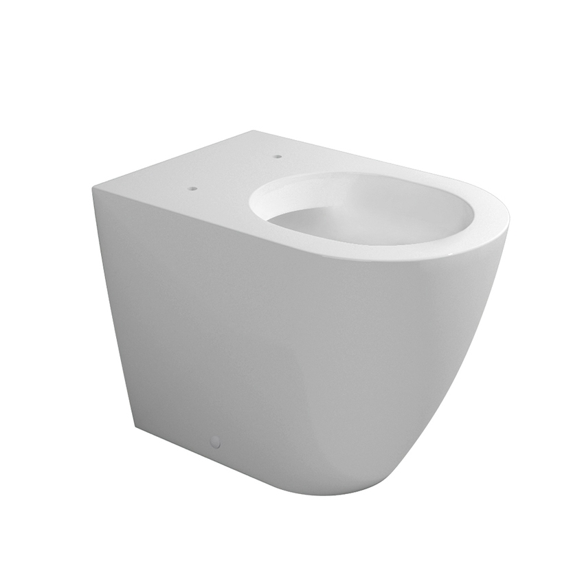 Immagine di Flaminia LINK PLUS vaso back to wall con sistema goclean®, scarico S/P, senza sedile, colore bianco finitura lucido LK117RG