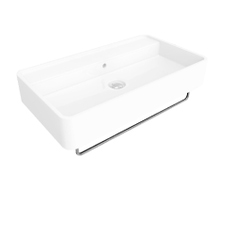 Immagine di Flaminia Portasciugamani in ottone per lavabi Miniwash 75 sospesi, finitura cromo PMW75