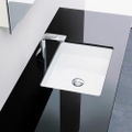 Immagine di Flaminia MINIWASH 48 lavabo 48 cm sottopiano, senza troppopieno, smaltato esternamente, colore bianco finitura lucido MW48SP