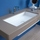 Flaminia MINIWASH 75 lavabo 75 cm sottopiano, senza troppopieno, smaltato esternamente, colore bianco finitura lucido MW75SP