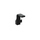 Flaminia NOKE’ miscelatore monocomando bidet, completo di piletta, colore nero finitura opaco NK3210NE