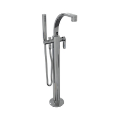 Immagine di Flaminia ONE erogatore vasca free-standing con miscelatore e doccetta, finitura cromo 112580
