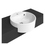 Immagine di Flaminia TWIN SET 42 lavabo 42 cm semincasso, monoforo, con troppopieno, colore bianco finitura lucido 5054/42