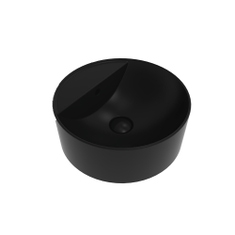 Immagine di Flaminia TWIN SET SLIM 42 lavabo 42 cm sospeso, monoforo, con troppopieno, colore carbone finitura opaco TW42SCAR