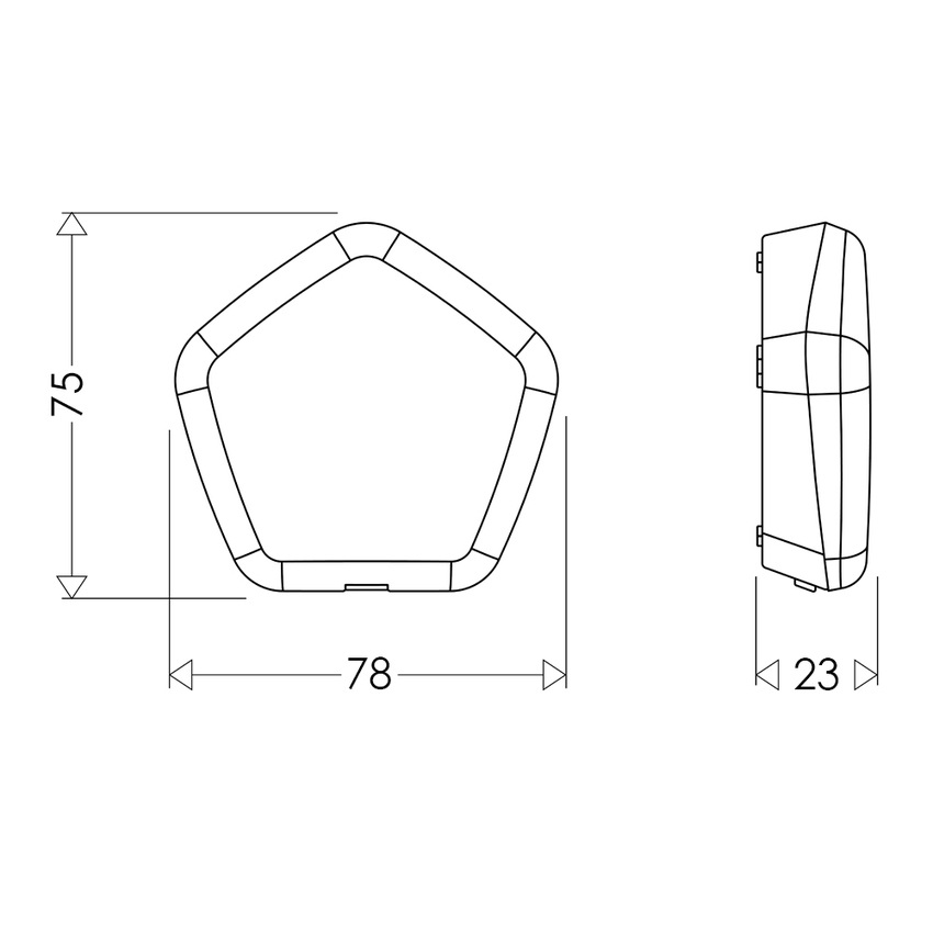 Immagine di Caleffi 215 sensore PRO di temperatura ambiente wireless con contatto caldaia, colore bianco 215002