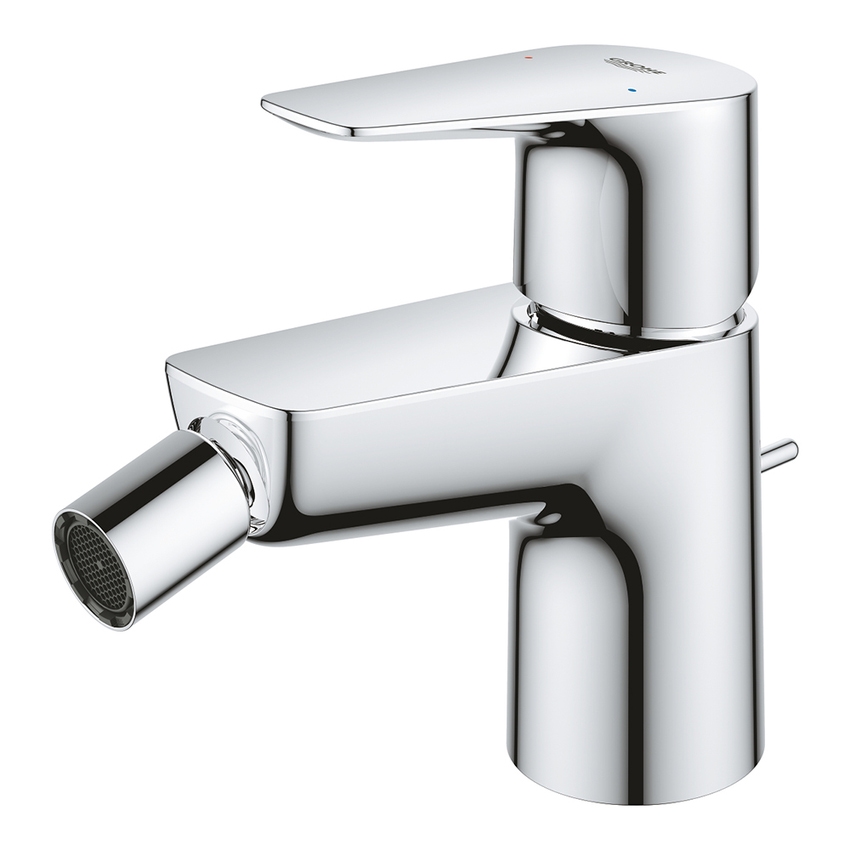 Immagine di Grohe BAUEDGE miscelatore monocomando per bidet, con scarico, finitura cromo 23331001