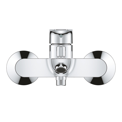 Immagine di Grohe BAUEDGE miscelatore monocomando per vasca o doccia, con deviatore, finitura cromo 23604001