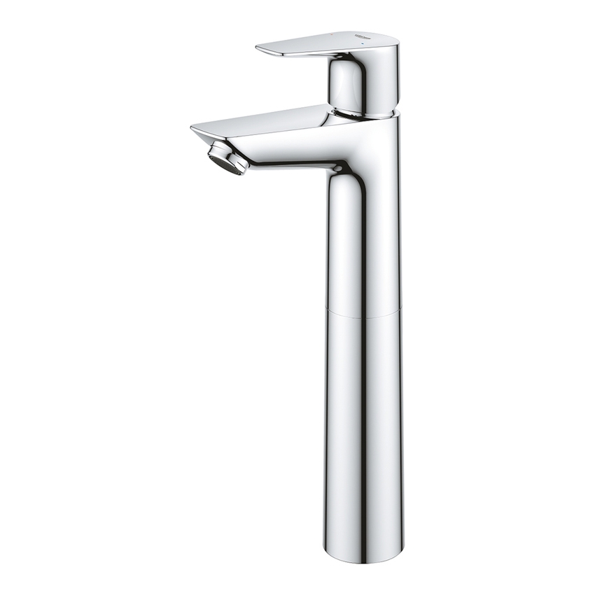 Immagine di Grohe BAUEDGE miscelatore monocomando per lavabo H.30 cm, senza scarico, finitura cromo 23761001