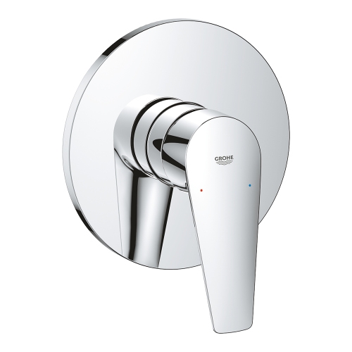 Immagine di Grohe BAUEDGE miscelatore monocomando per doccia, senza corpo incasso, finitura cromo 24161001